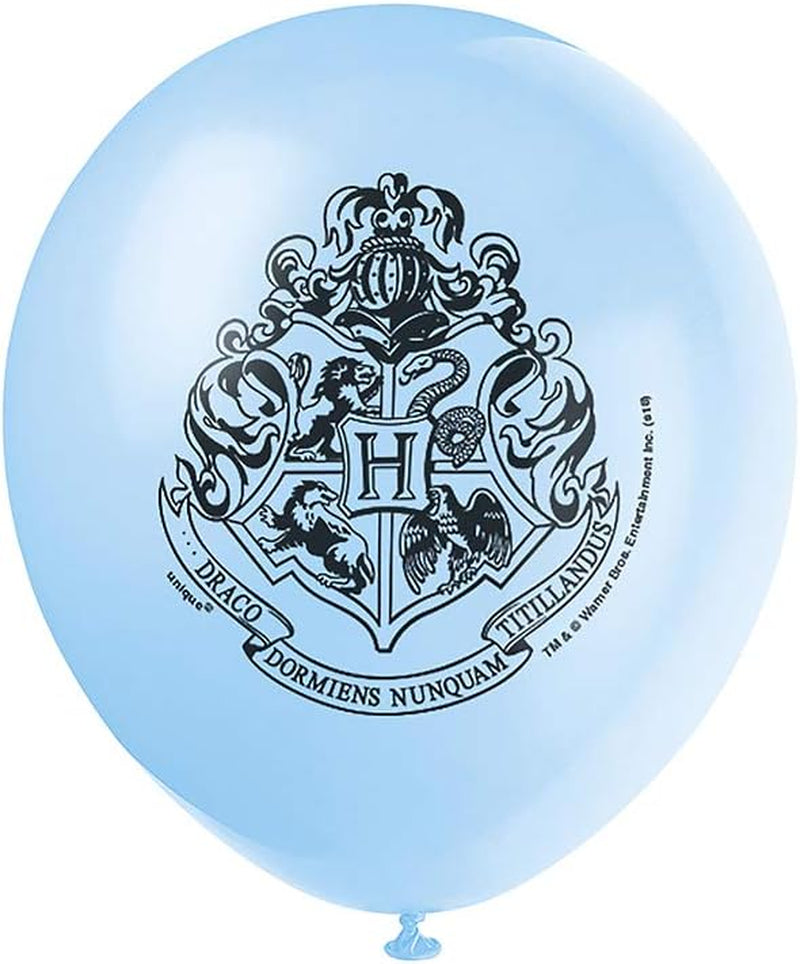 59075 Latex Balloons-12 | Harry Potter | 8 Pcs, Multi, 12"