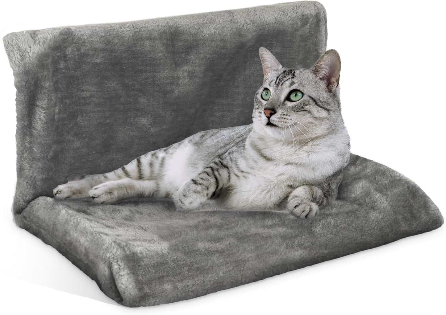 Warm and Cosy Pet Cat and Dog Radiator Bed (Grey)