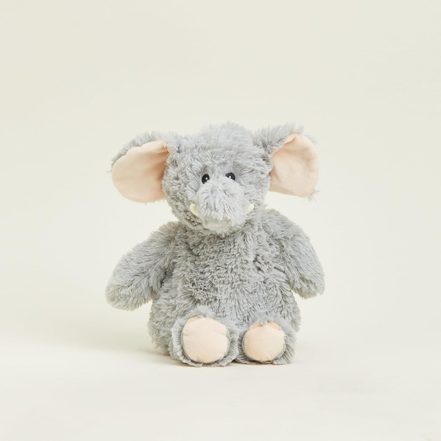 Plush Elephant Microwavable Weighted Teddy with French Lavender Scent, Hot or Cold for Cool Relaxation and Warm Relief