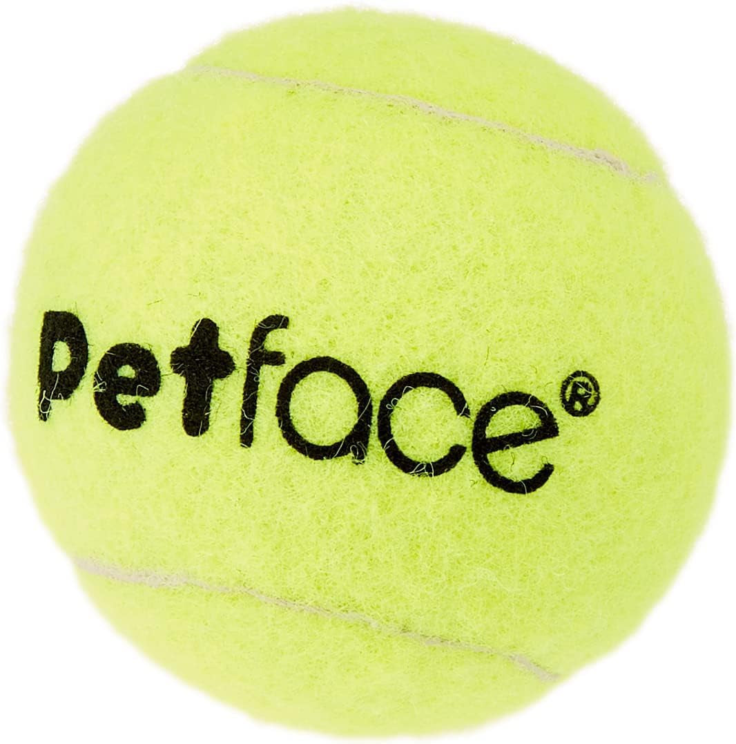 Super Tennis Balls for Dogs - Durable, High-Visibility Fetch Toy for Outdoor Play (3 Pack)