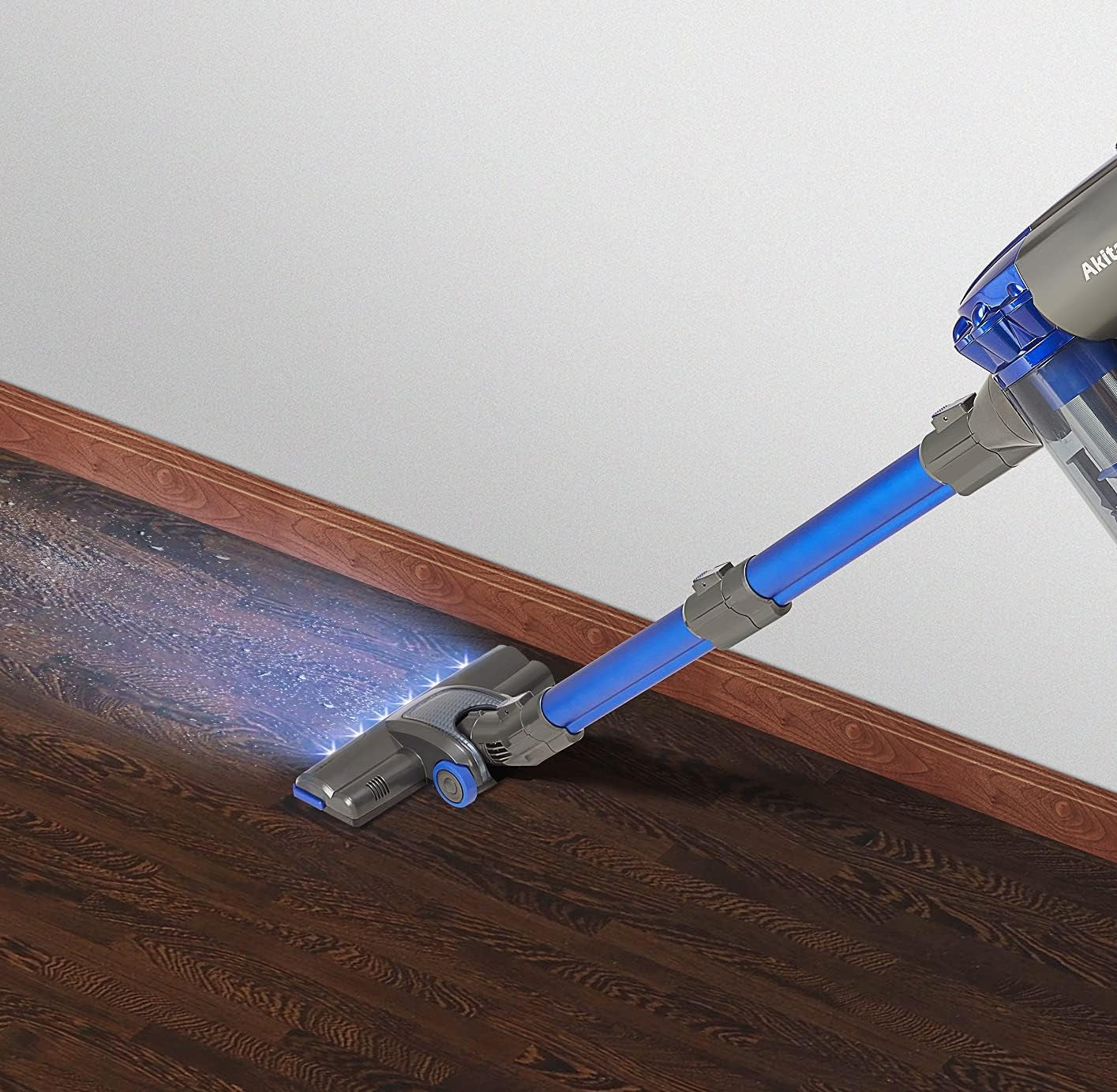 Cordless Vacuum Cleaner Upright Handheld Stick Lightweight Rechargeable Lithium Battery Good for Carpet, Pet Hair (AKV8)