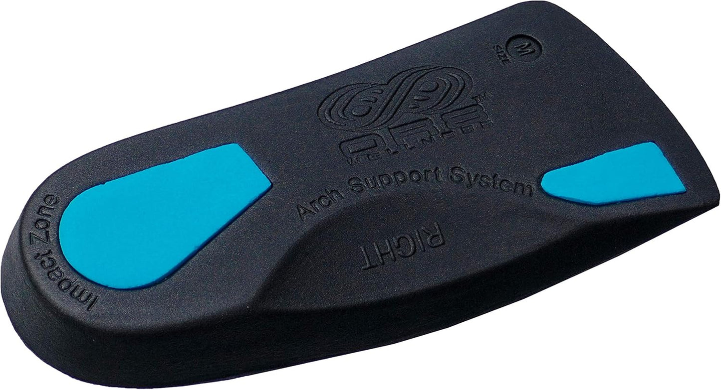 Orthotic ¾ Insoles. High Performance. Comfort Fit. Weak & Fallen Arches. Flat Feet & Plantar Fasciitis. Arch Support (S 5-6.5)