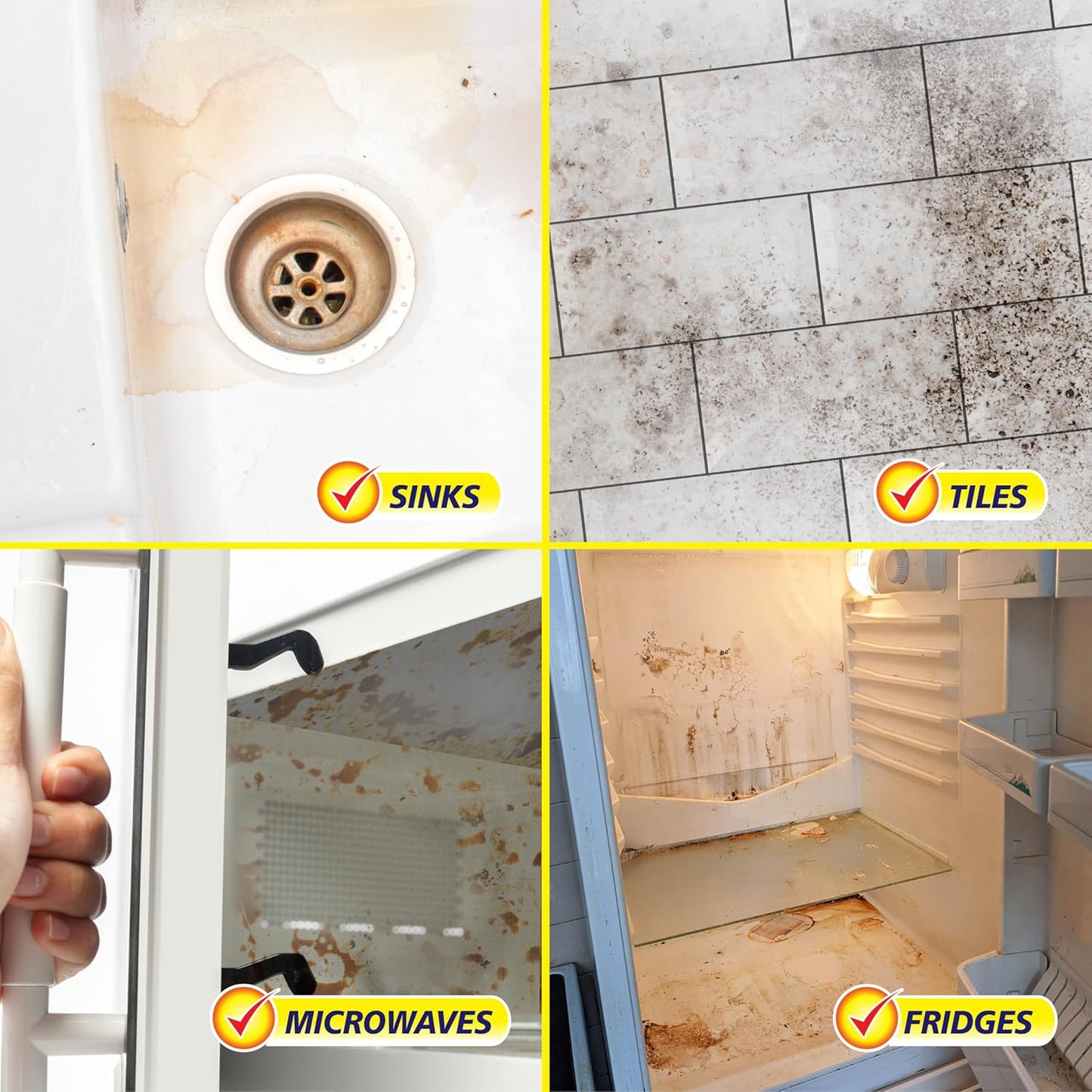 All Purpose Degreaser Spray – Extra Large (1 Litre) | Removes Grease & Oil from Kitchen & Bathroom Surfaces, Outdoor, Vehicles & Fabrics