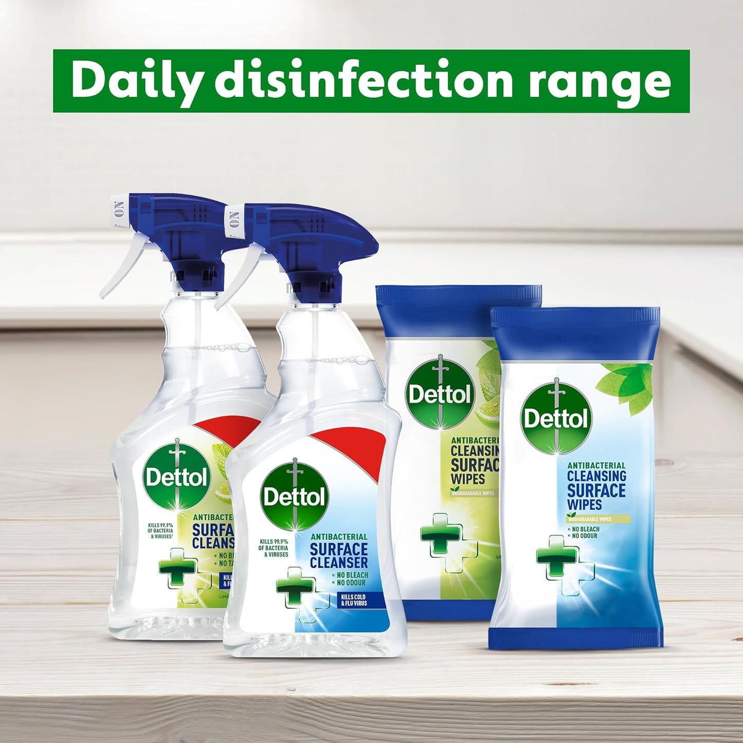 Antibacterial Disinfectant Surface Cleaner, Original Fragrance, Pack of 6, 6 X 750Ml, Total of 4.5L