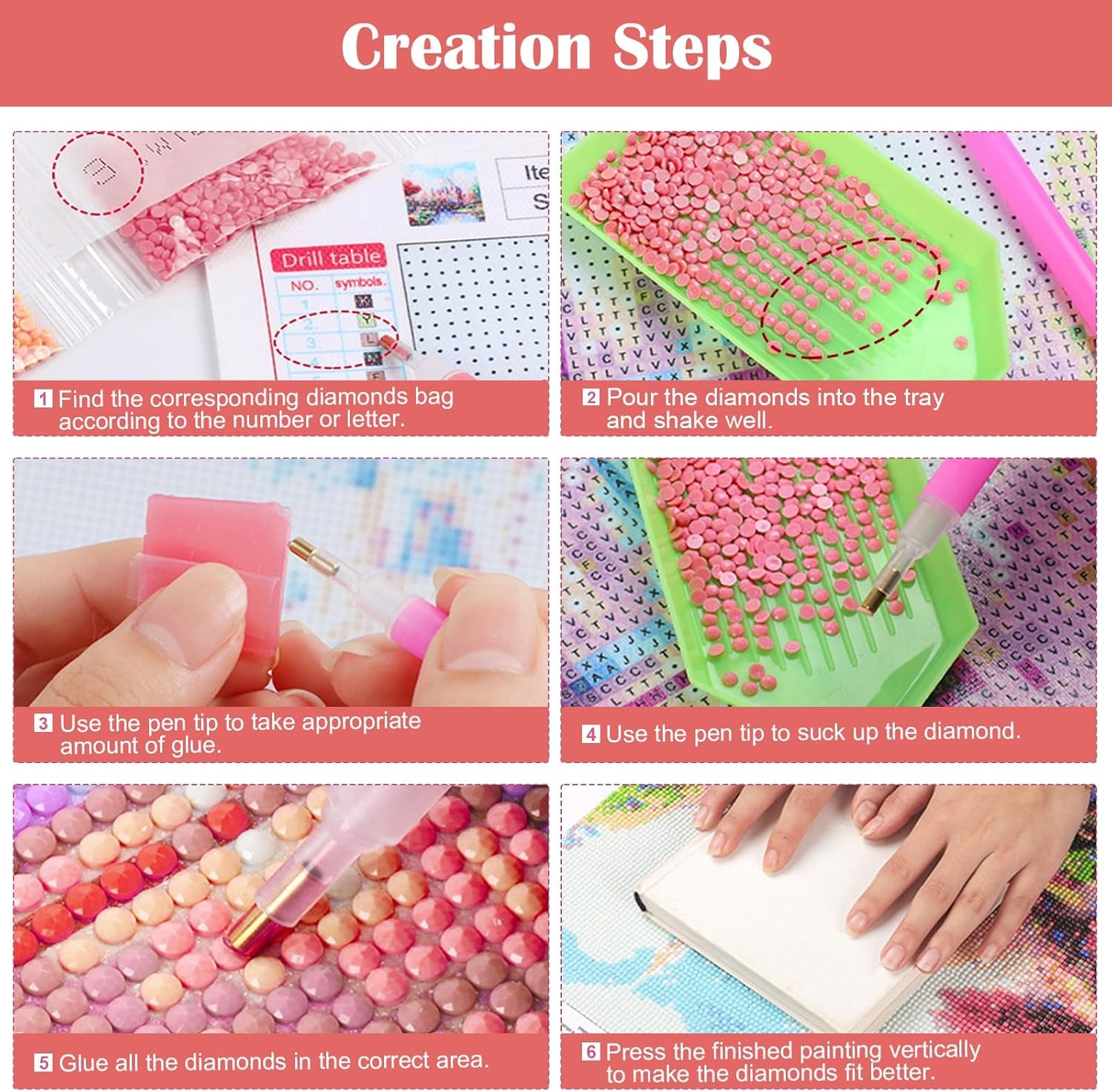 DIY 5D Diamond Painting Kits Full Drill round Crystal Rhinestone Pictures Arts Craft for Home Wall Decor Gift Goddess of Butterflies 30X40Cm