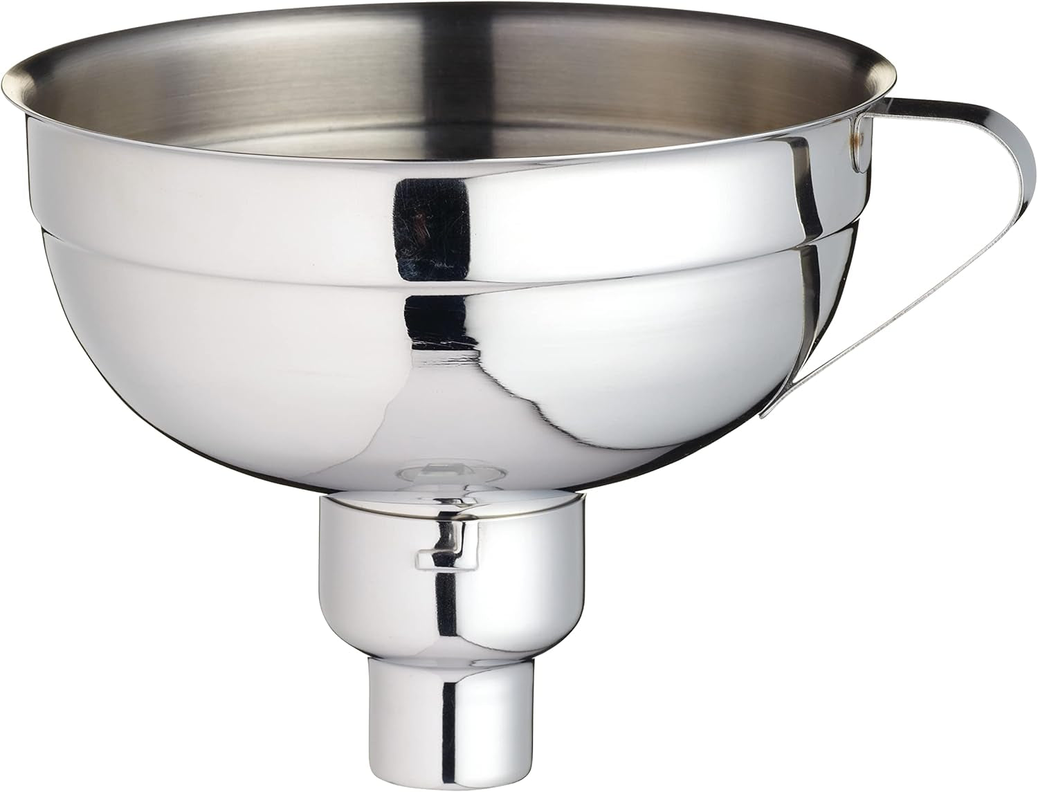 Home Made Jam Funnel in Gift Box, Adjustable, Stainless Steel, 14.5 Cm, Silver