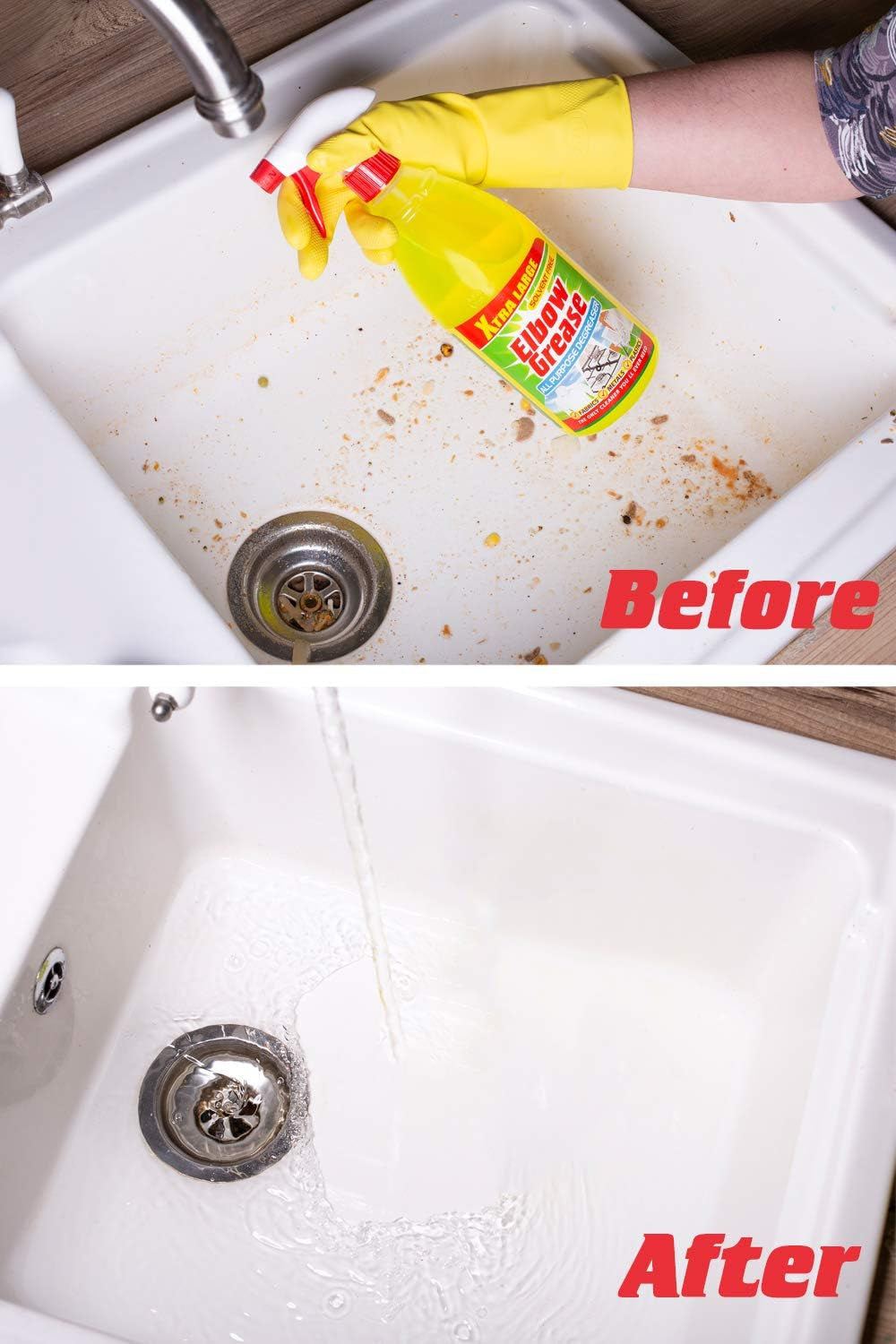 All Purpose Degreaser Spray – Extra Large (1 Litre) | Removes Grease & Oil from Kitchen & Bathroom Surfaces, Outdoor, Vehicles & Fabrics