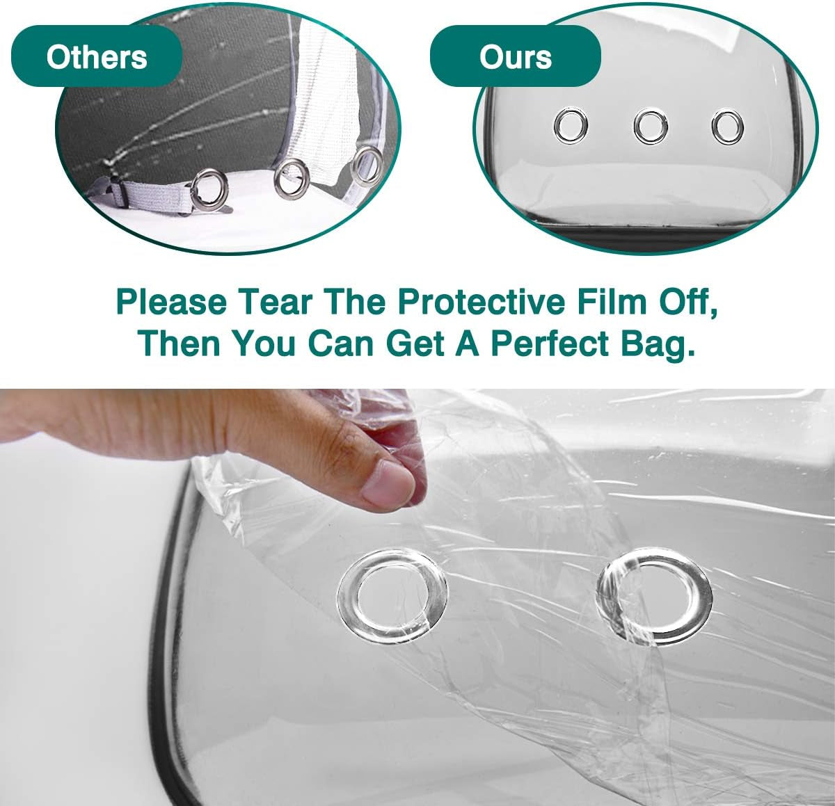 Cat Carrier Backpack, Pet Carrier Backpack Front Pack for Small Medium Cat Puppy Dog Carrier Backpack Bag Space Capsule, Pet Carrier for Travel Hiking Walking Camping (Black)