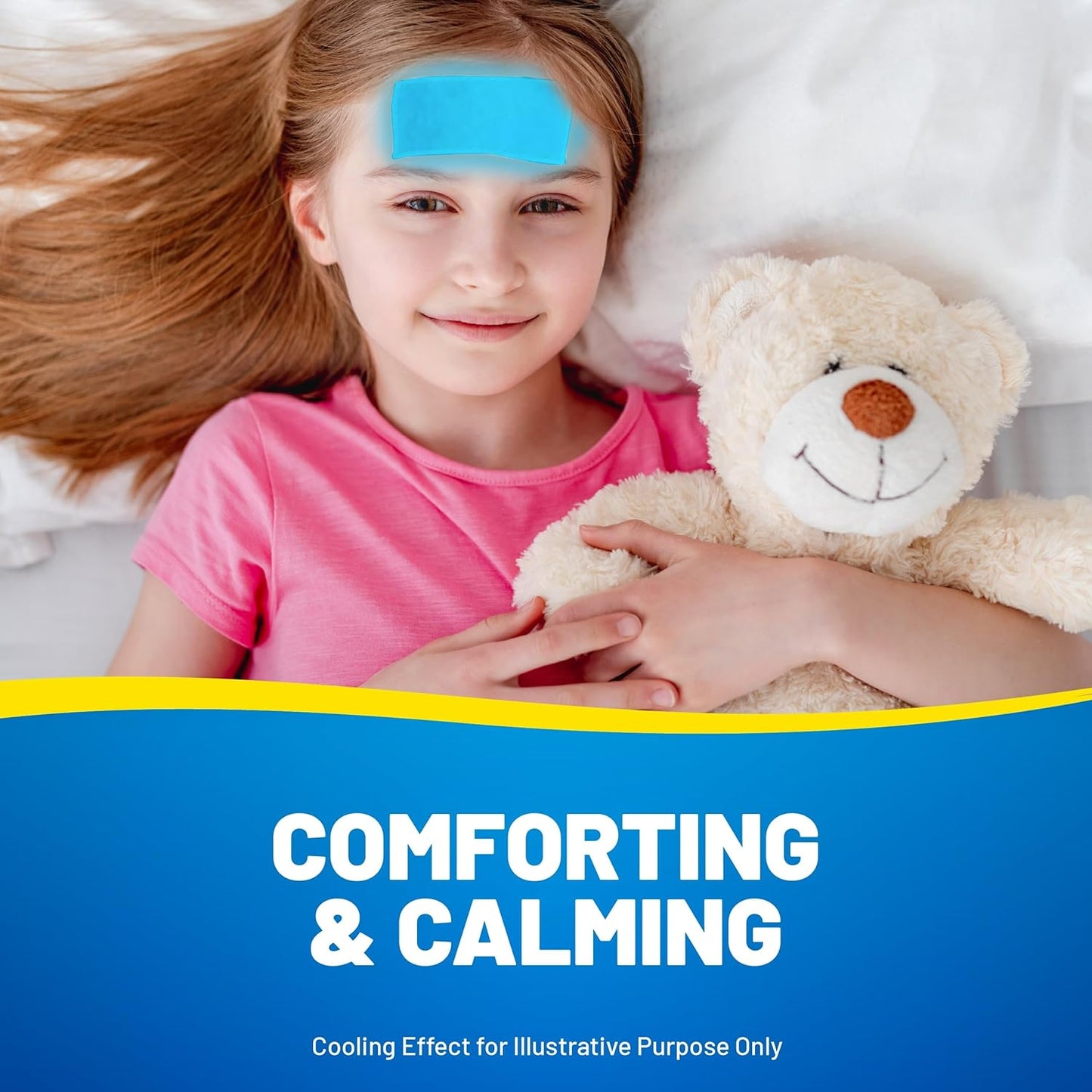 'N' Soothe Kids Cooling Strip Sachets, 4 Count (Pack of 1)