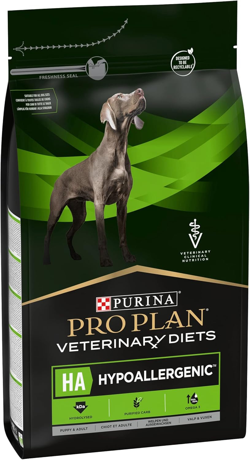 PRO PLAN VETERINARY DIETS HA Hypoallergenic Dry Dog Food 3Kg