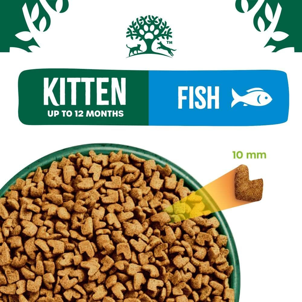Junior Fish 1.5 Kg Bag, Hypoallergenic Kitten Dry Cat Food