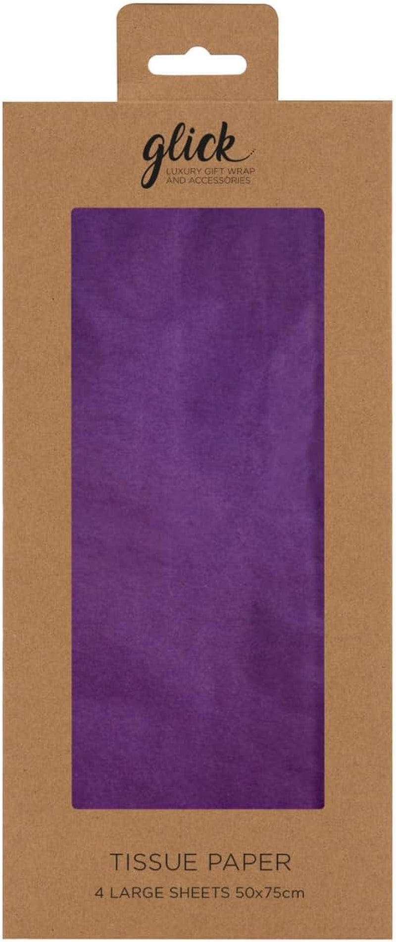 4 Sheets of Purple Violet Tissue Paper, Each Sheet 750Mm X 500Mm Tissue Paper Purple Violet, Purple Violet Tissue Paper for Gift Wrapping, Arts and Crafts Purple Violet Tissue Paper