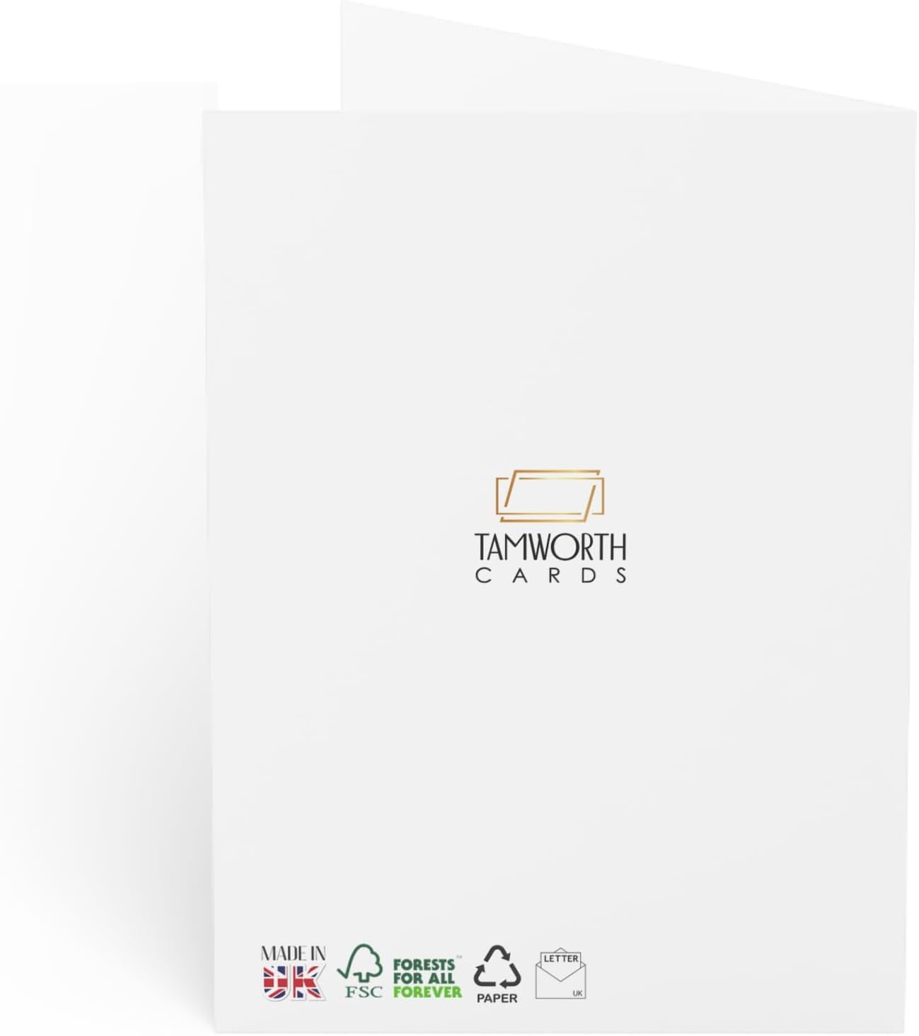 New Home Greeting Card - Toast Illustration - 6 X 8 Inch - Made in UK