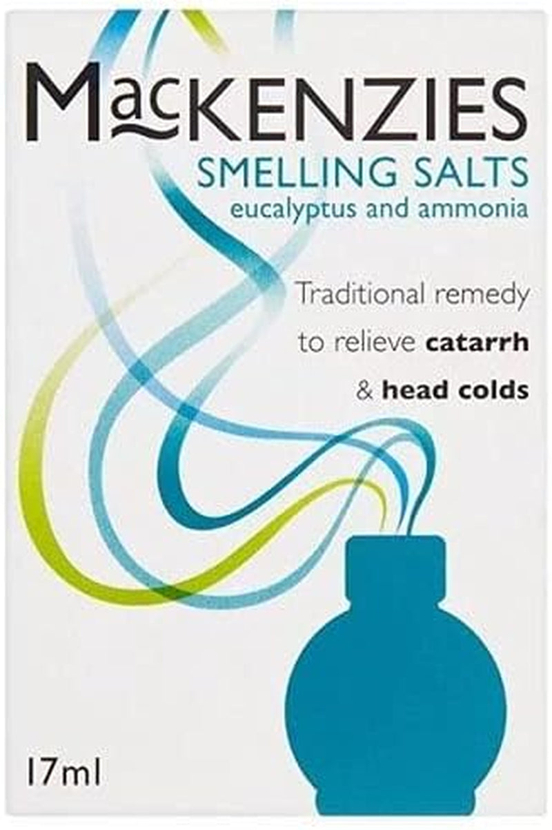 Mackenzies Smelling Salts Eucalyptus and Ammonia 17Ml