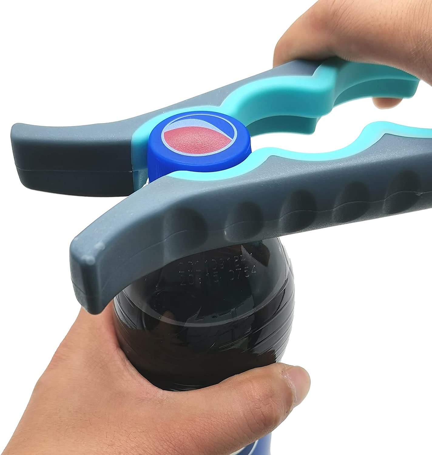 Jar Opener Bottle Opener and Ring Pull Can Opener for Weak Hands Arthritis Hands, Elderly