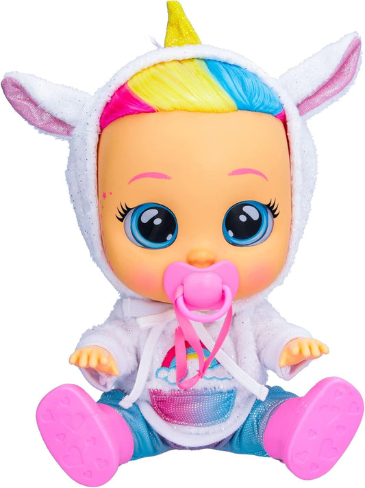 Dressy Fantasy Dreamy | Interactive Doll That Cries Real Tears with Hair to Style, Clothes to Wear and Accessories - Toy and Gift for Boys and Girls
