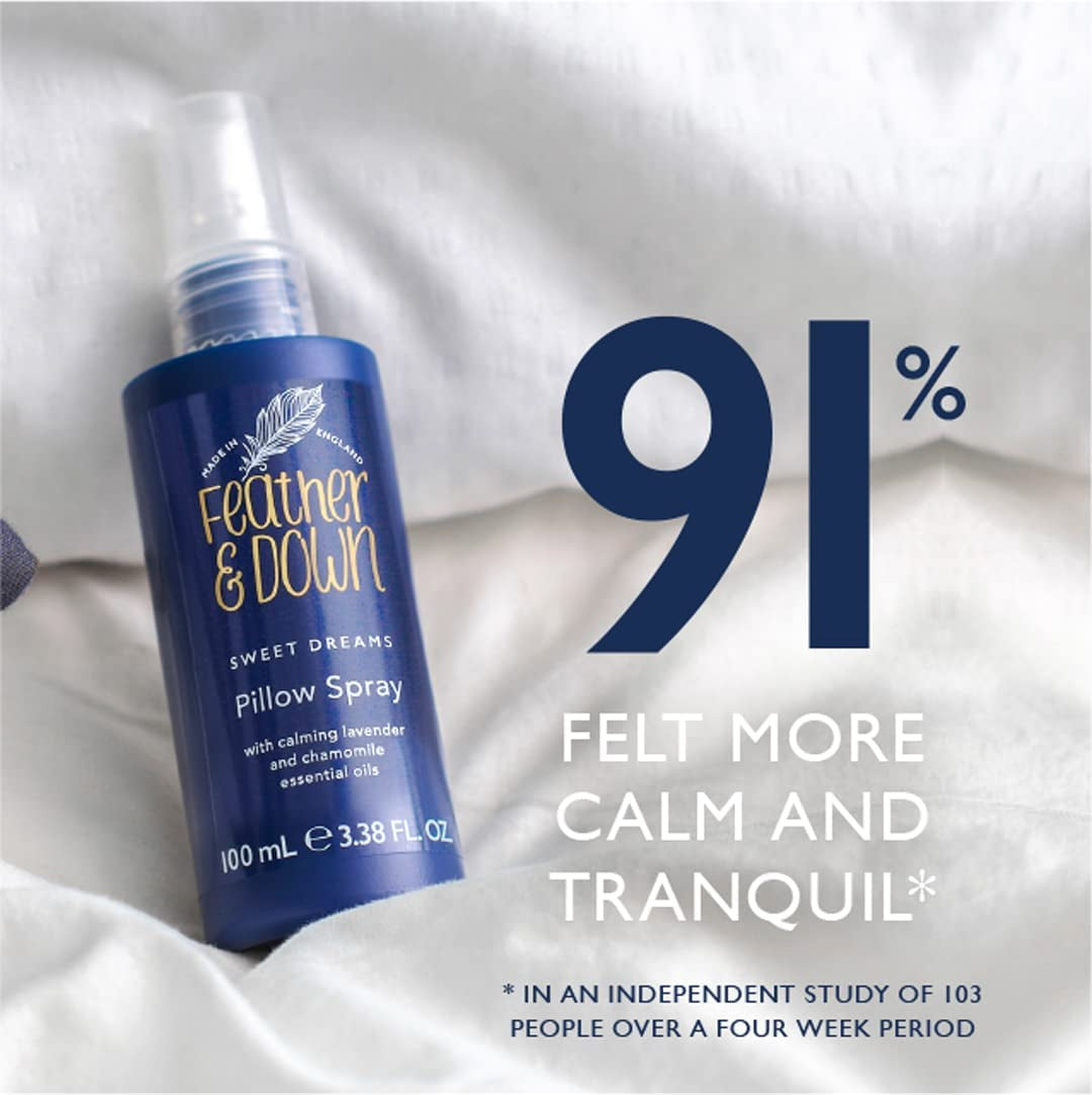 Pillow Spray Duo Set (50Ml Sweet Dreams Pillow Spray & 50Ml Breathe Well Pillow Spray) - the Perfect Combination for a Peaceful Night'S Sleep. Cruelty Free. Vegan Friendly.