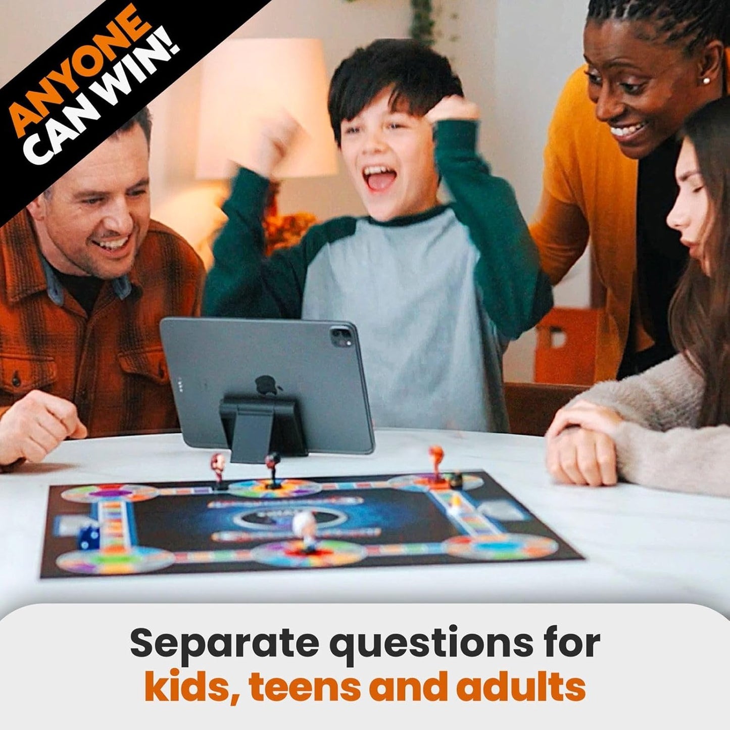 Outsmarted - the Live Quiz Show Board Game | Kids, Teens & Adults | the Ultimate Family Game Night | Age 8+ | Perfect for 2-24 Players | 10,000+ Multimedia Questions | 2024 Edition