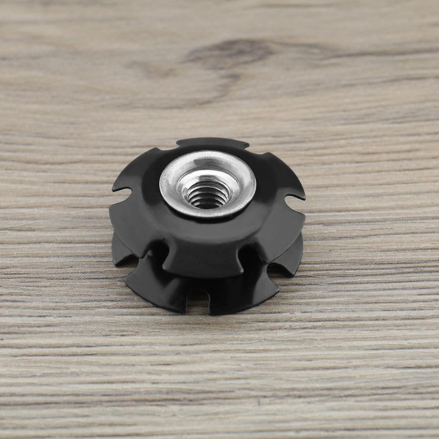 Bicycle Headset Cap Aluminium Alloy Mountain Bike Front Fork Stem Top Cap Bowl Cover with Screw for 28.6Mm Threadless Shaft and Fork