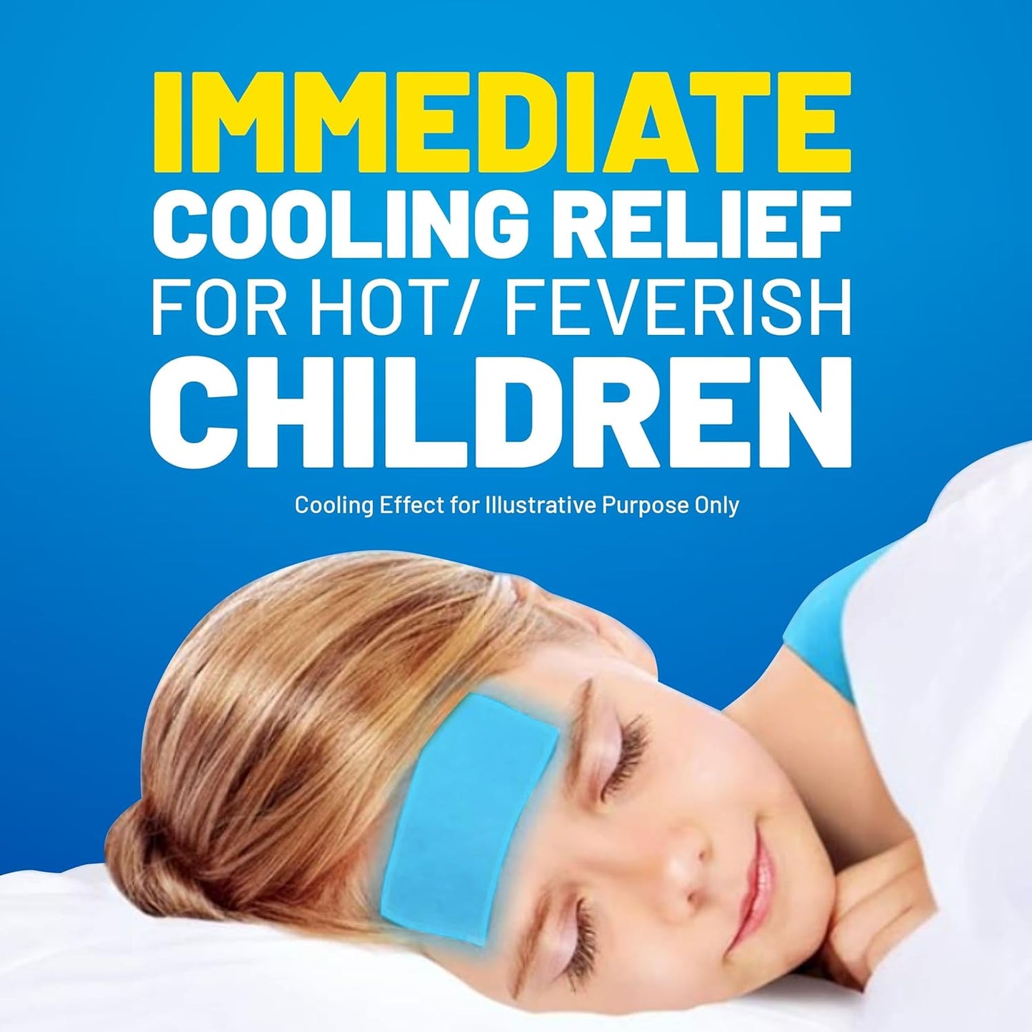 'N' Soothe Kids Cooling Strip Sachets, 4 Count (Pack of 1)