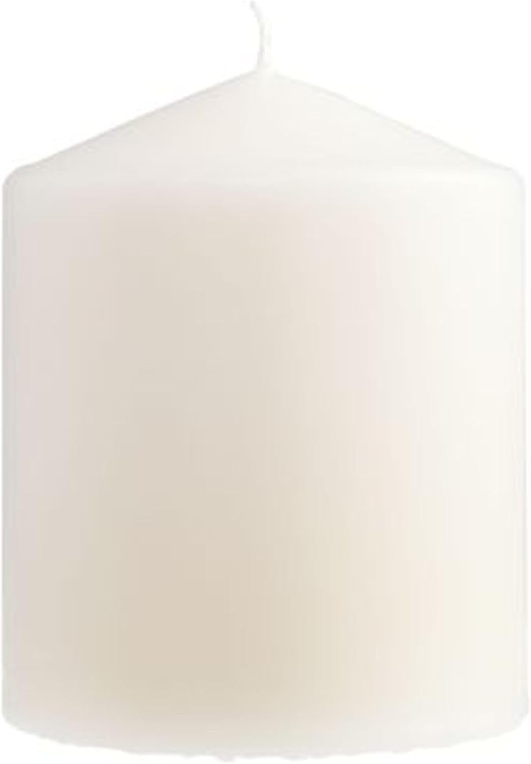 Candles - Altar Candle - 100Mm X 80Mm - Unscented - up to 50 Hour Burn Time - Smokeless & Dripless