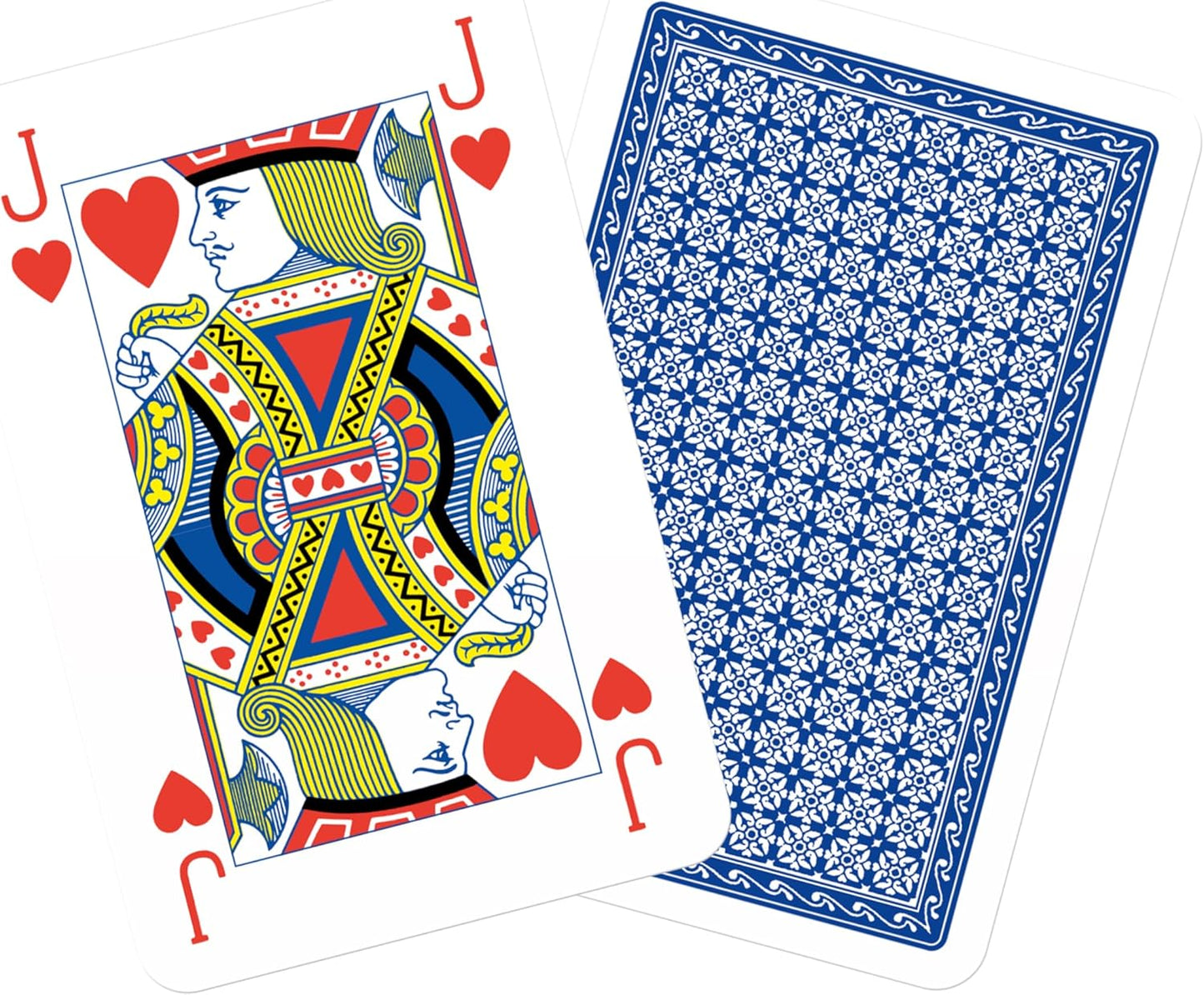 Playing Card Game, Play Fish, Slap Jack, Crazy Eights and Rummy, Great Travel Companion, Gifts and Toys for Boys, Girls and Adults - Color May Vary, Single Unit