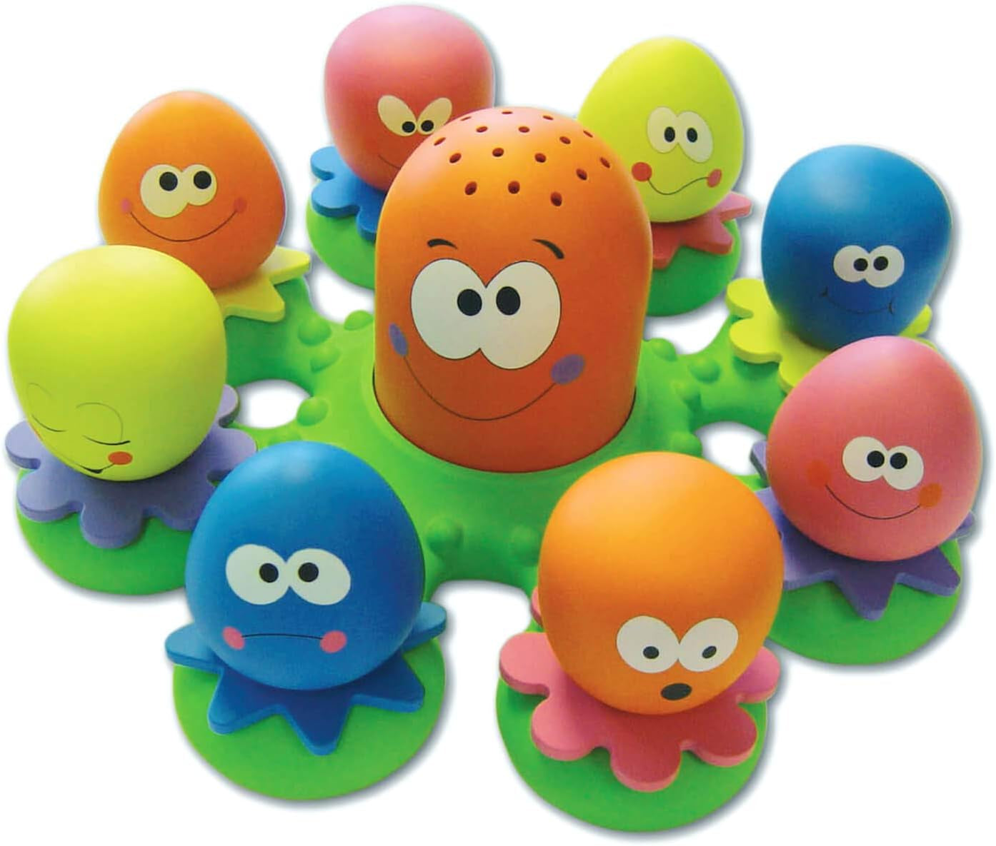 TOMY Octopals Number Sorting Baby Bath Toy Educational Water Toys for Toddlers Suitable for 1, 2 and 3 Years Old Boys and Girls