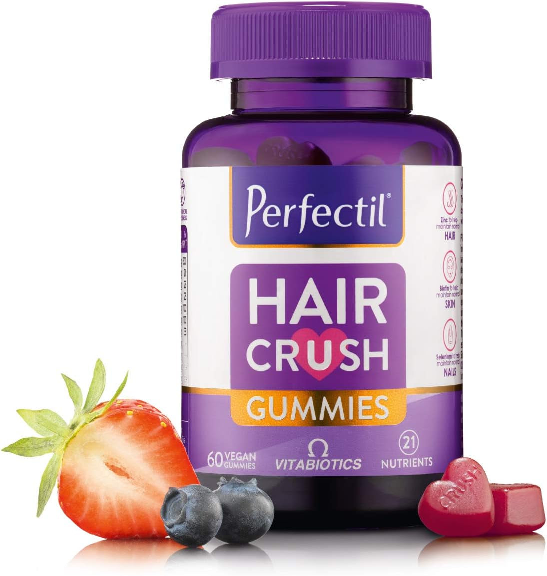Hair Crush Vegan Vitamin Gummies