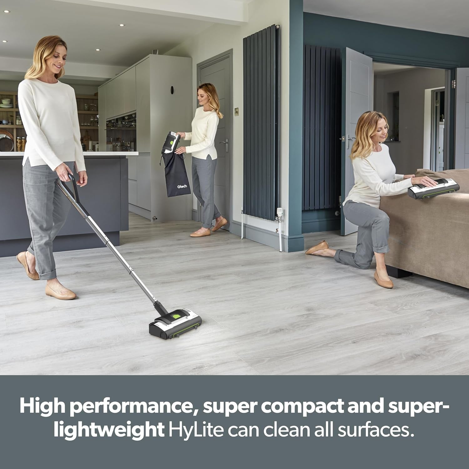 Hylite 2 | Cordless Upright and Handheld Vacuum | Lightweight | Powerful Airloc Technology | Bagged