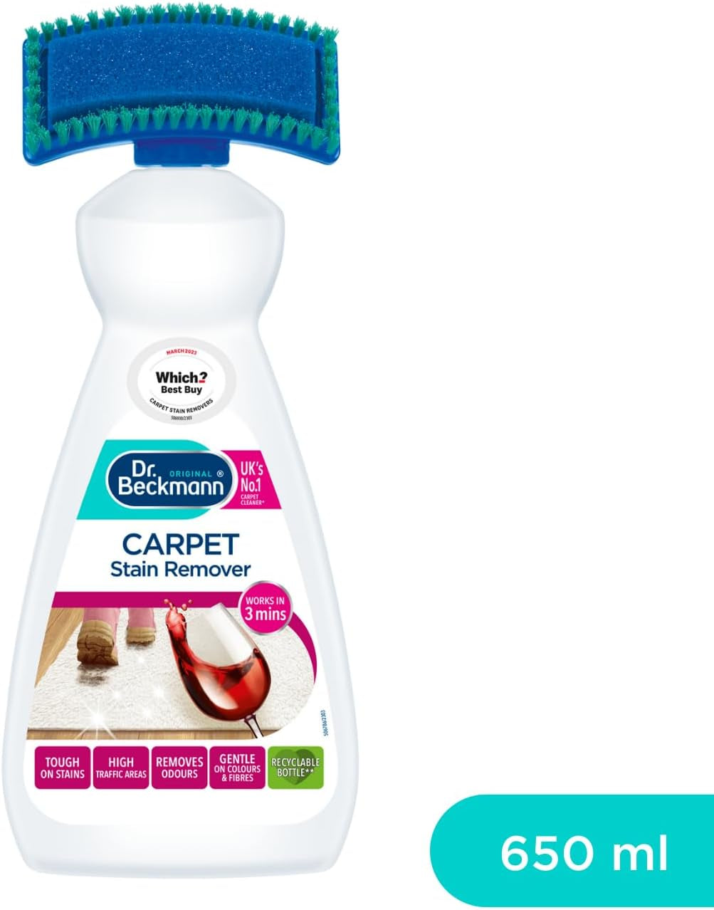 Carpet Stain Remover | Works in 3 Mins | 650 Ml