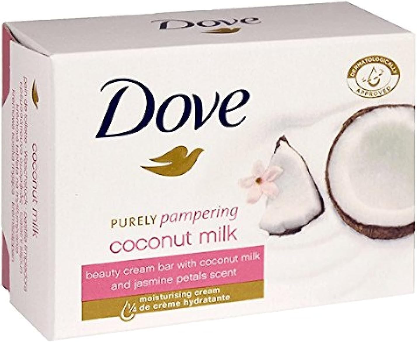 PURELY PAMPERING COCONUT MILK BEAUTY CREAM BAR - 100G, (Pack of 1)