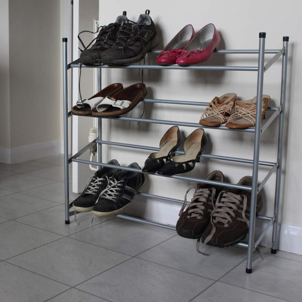 4 TIER SHOE RACK (NOT EXTENDABLE)