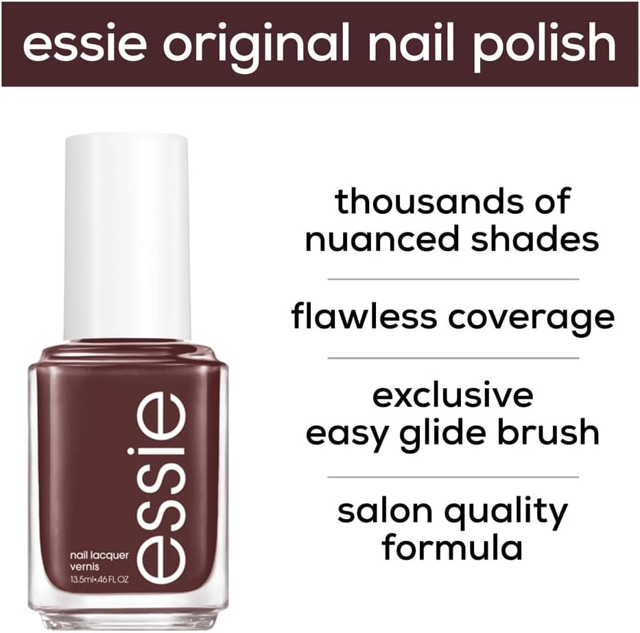 Original Nail Polish, 897 Not to Do, Deep Brown, Vegan, Nail Varnish