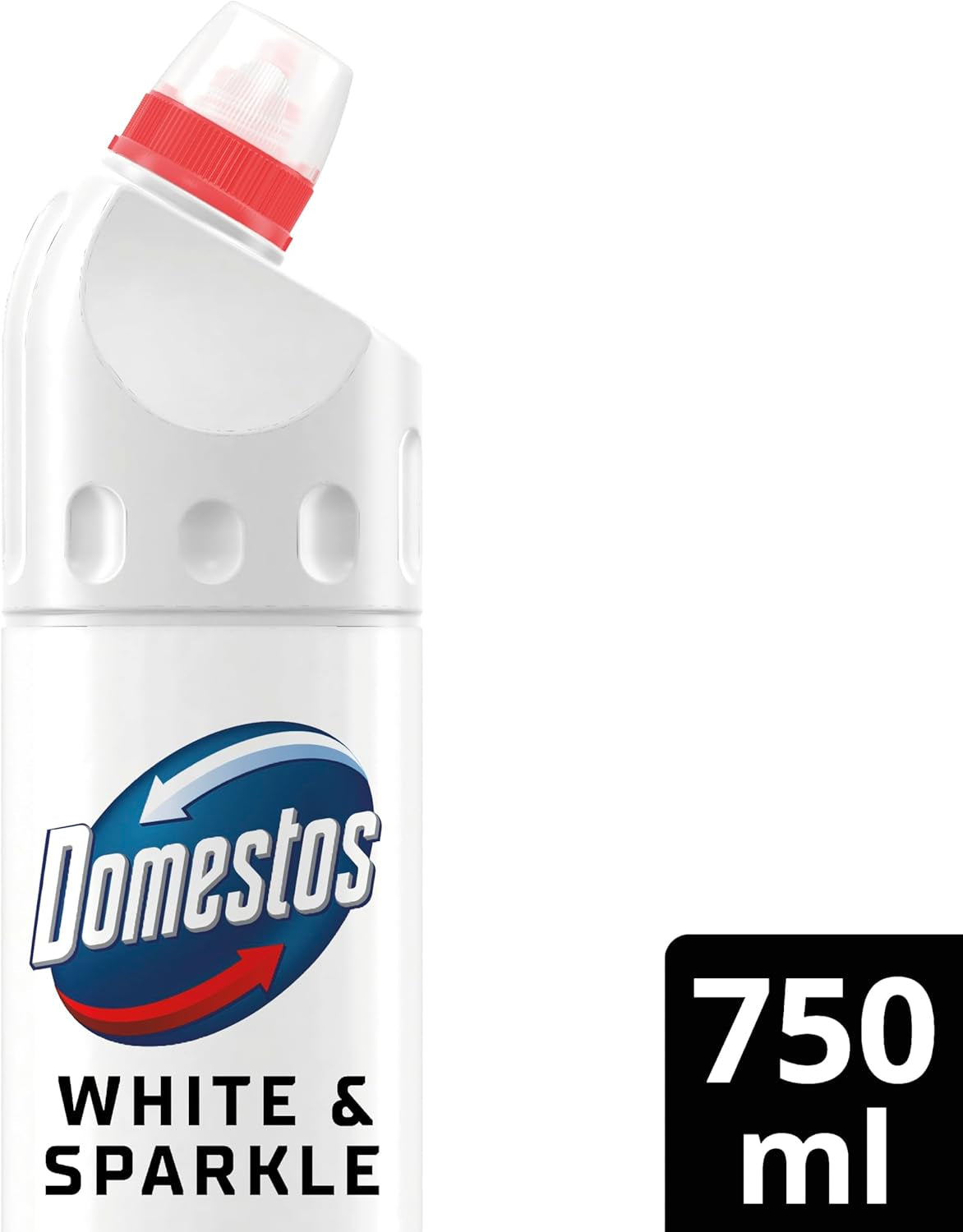 White & Sparkle Thick Bleach Disinfectant That Eliminates 99.99% of Bacteria and Viruses* Unstoppable Whitening Power 750 Ml