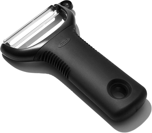 Good Grips Y Peeler, Stainless Steel, Black