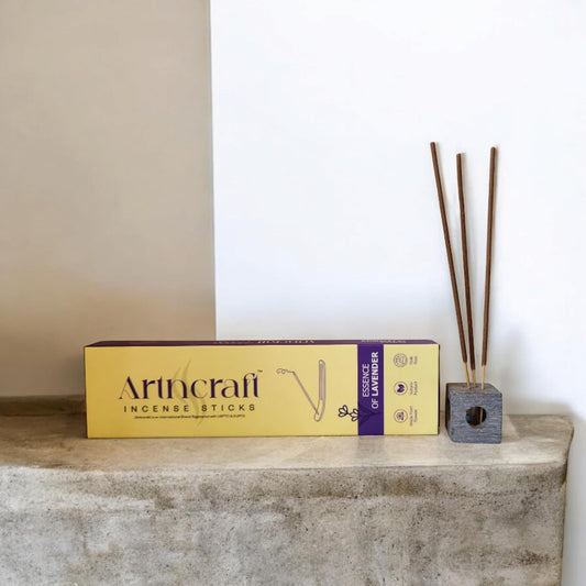 Incense Sticks Lavender Made from Flowers Natural Product Essence of Lavender