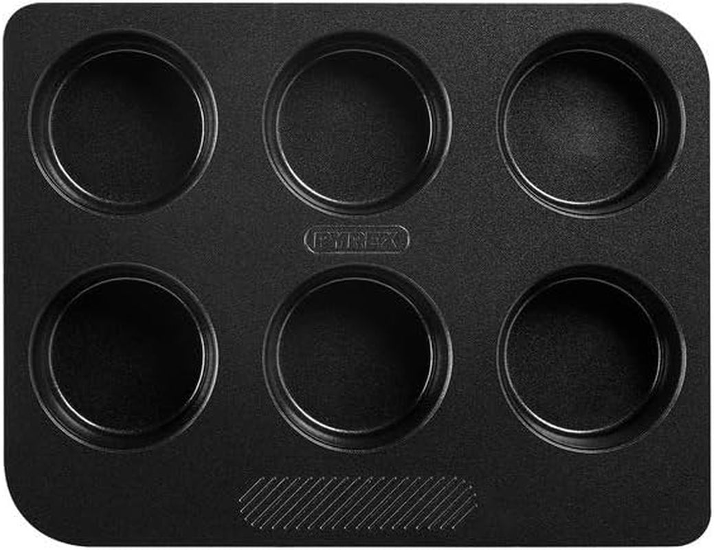MG06BU6 Magic Muffin Tray, Black