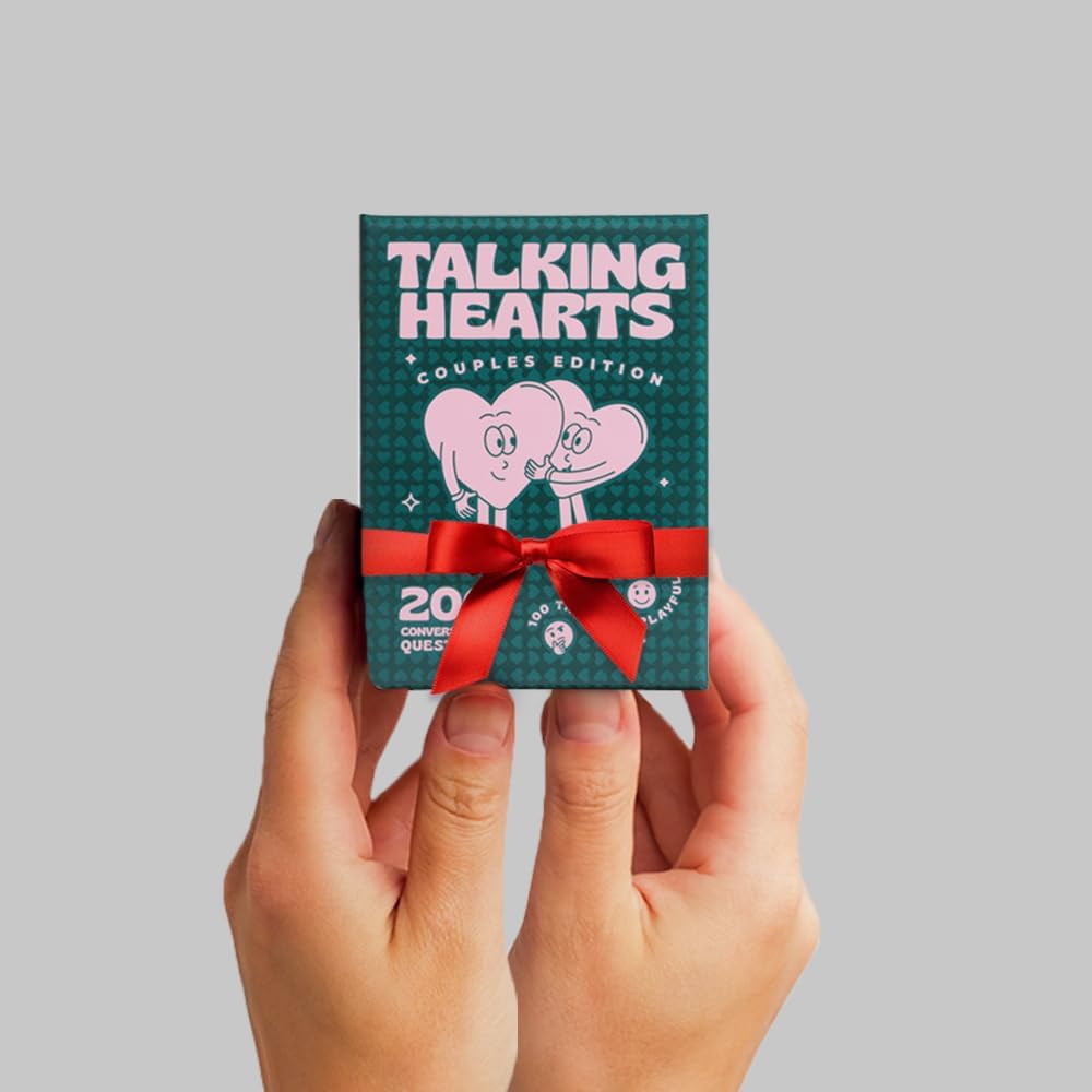 Conversation Cards - Couple Card Game for Date Nights & Travel Adventures | Great Valentine'S Gift for Couples - 200 Questions & 2 Wild Cards - Dive into Deeper Bonds!