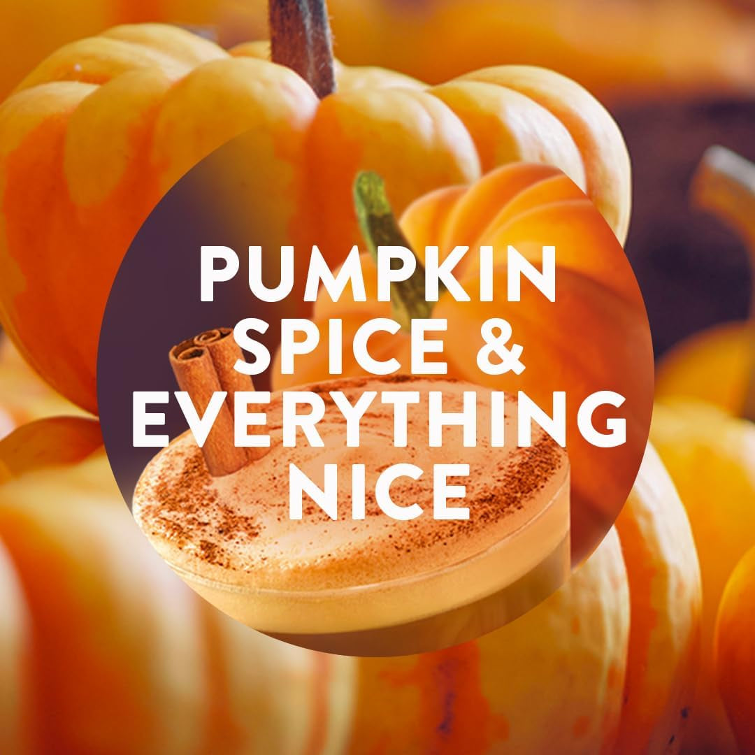Air Wick Pumpkin Spice & Everything Nice|Essential Mist Aroma Kit | 1 X 20Ml |1X Diffuser & 1X Bottle|Natural Essential Oils