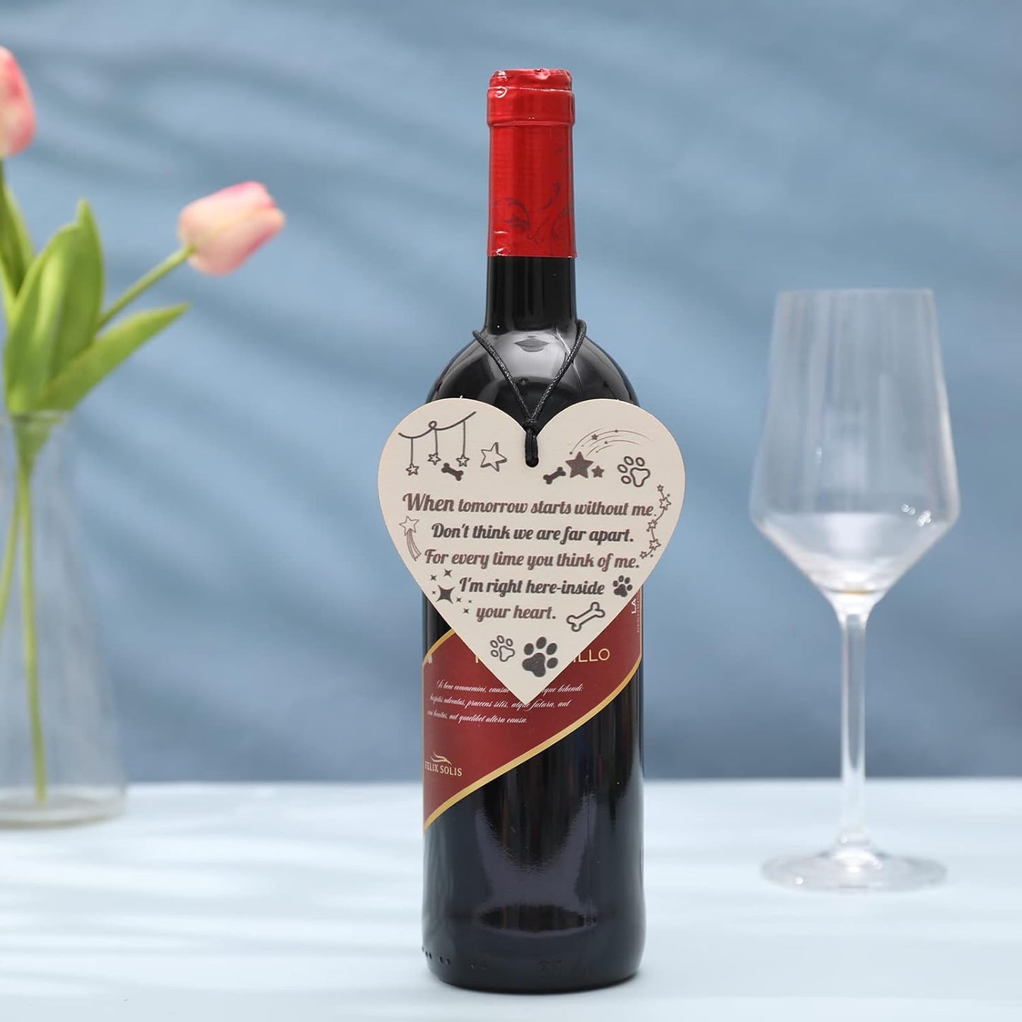 Dog Memorial Gifts Key Ring Pet Sympathy Gift Dog Remembrance Keychain Loss of Pet Paw Prints Memorial Dog Keyring for Pet Lover