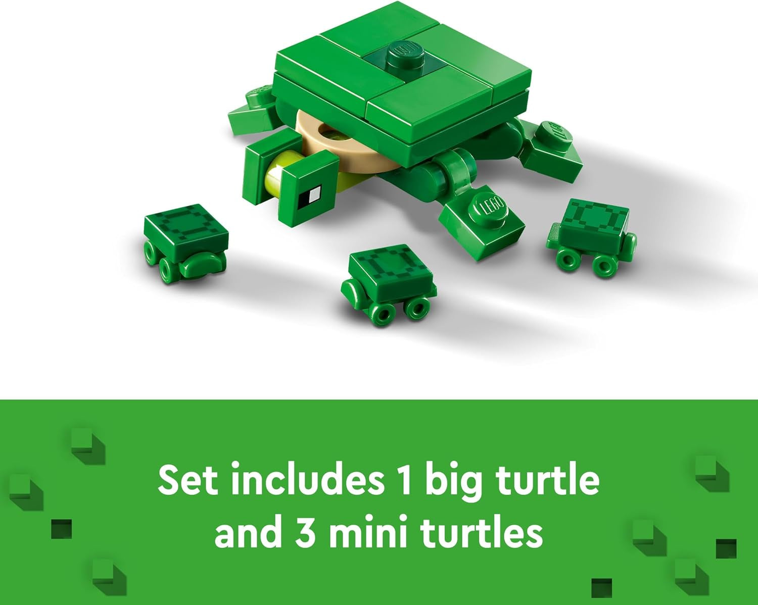 Minecraft the Turtle Beach House Animal-Care Toy for Kids, Girls and Boys Aged 8 plus Years Old, Building Set with Characters and Figures from the Game, Gift for Gamers 21254