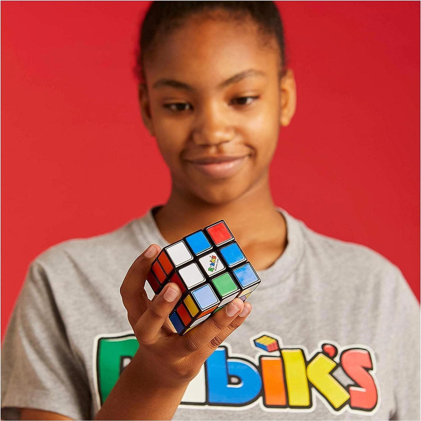 | Rubik'S Cube: the Original 3X3 Colour-Matching Puzzle - Twist, Turn, Learn | Brainteaser Puzzles | Ages 8+