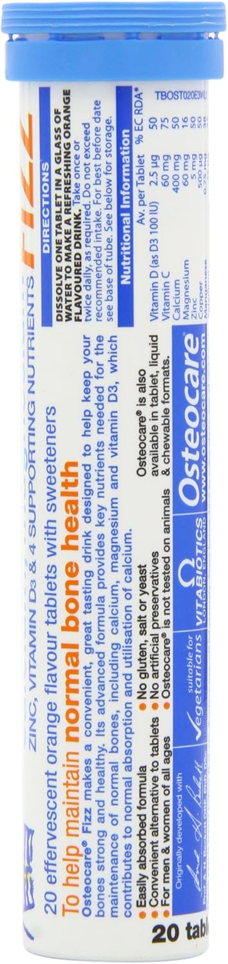 Fizz - 20 Count (Pack of 1) Effervescent Tablets