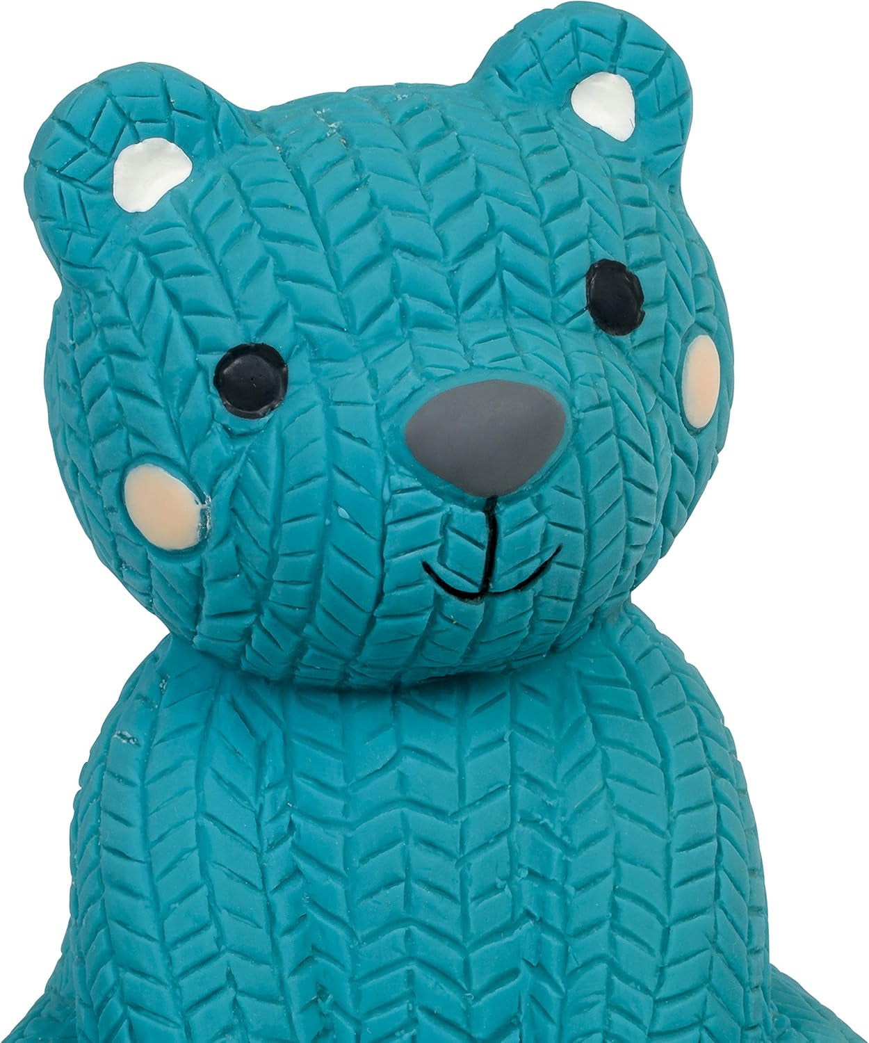 Little  Teddy Bear Latex Chew Dog Toy, Blue (Pack of 1)