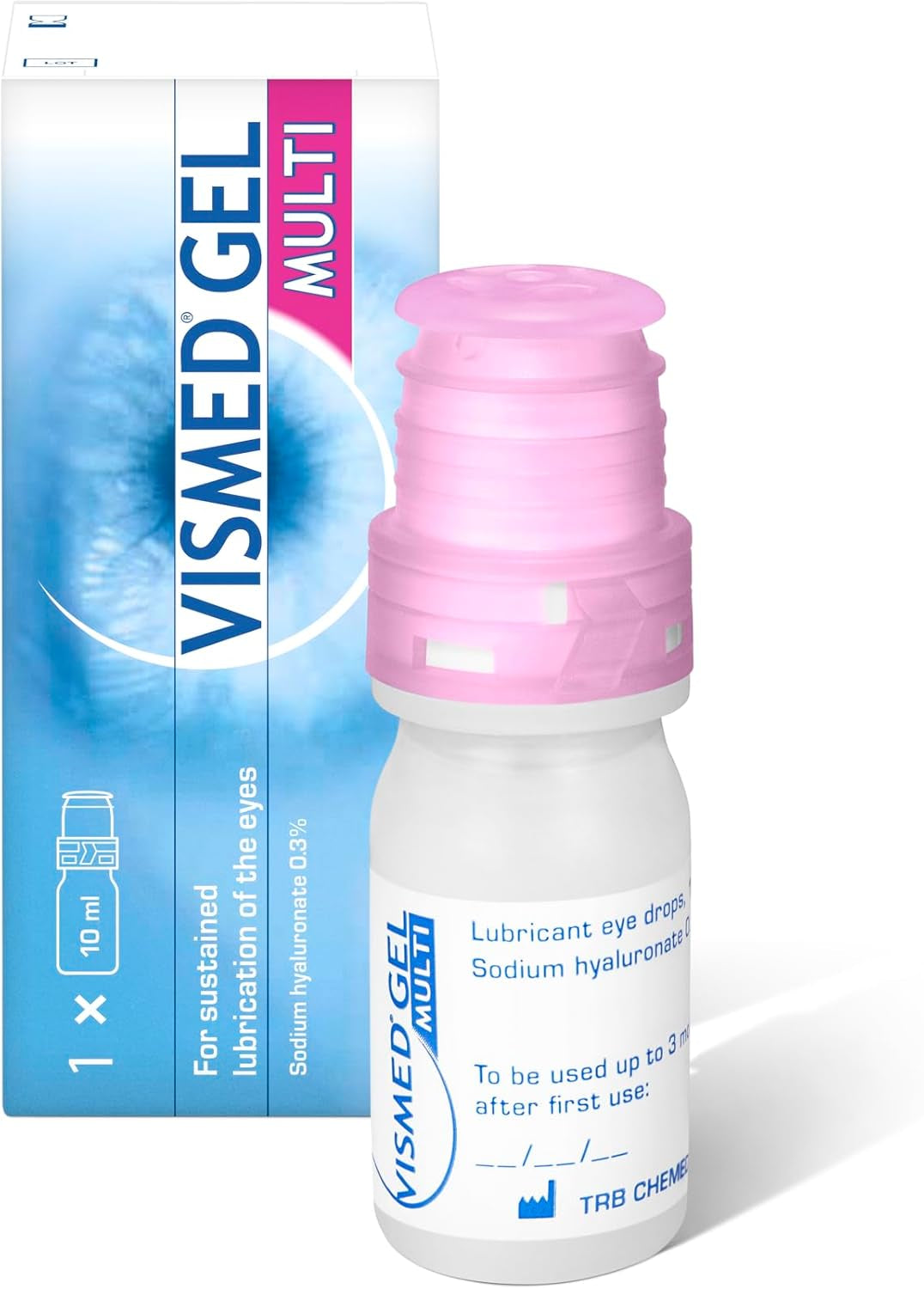 Gel Multi Preservative Free Eye Drops - SH 0.3% Lubricating Eye Gel, 10 Ml