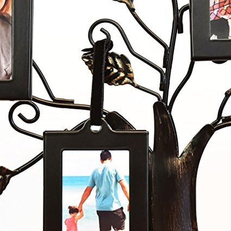 Family Tree Photo Frame with 6 Hanging Picture Frames