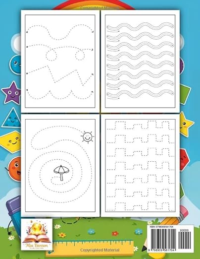 ABC Tracing Book for Kids Paperback – Large Print, 3 Feb. 2025 by Mia Benson (Author)