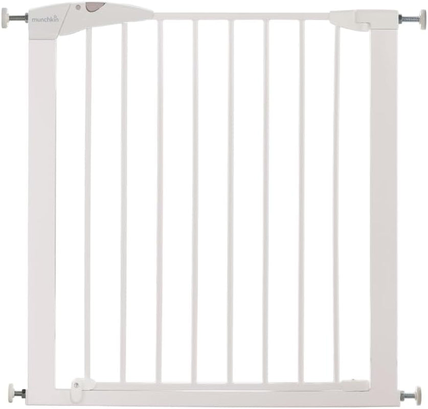 Stair Gate Maxi Secure Toddler & Baby Gate 76-82Cm Extends up to 117Cm with Separately Sold Extensions | Pressure Fit Baby Safety & Dog Gate for Doorways | No-Screw Install Child Gate, White