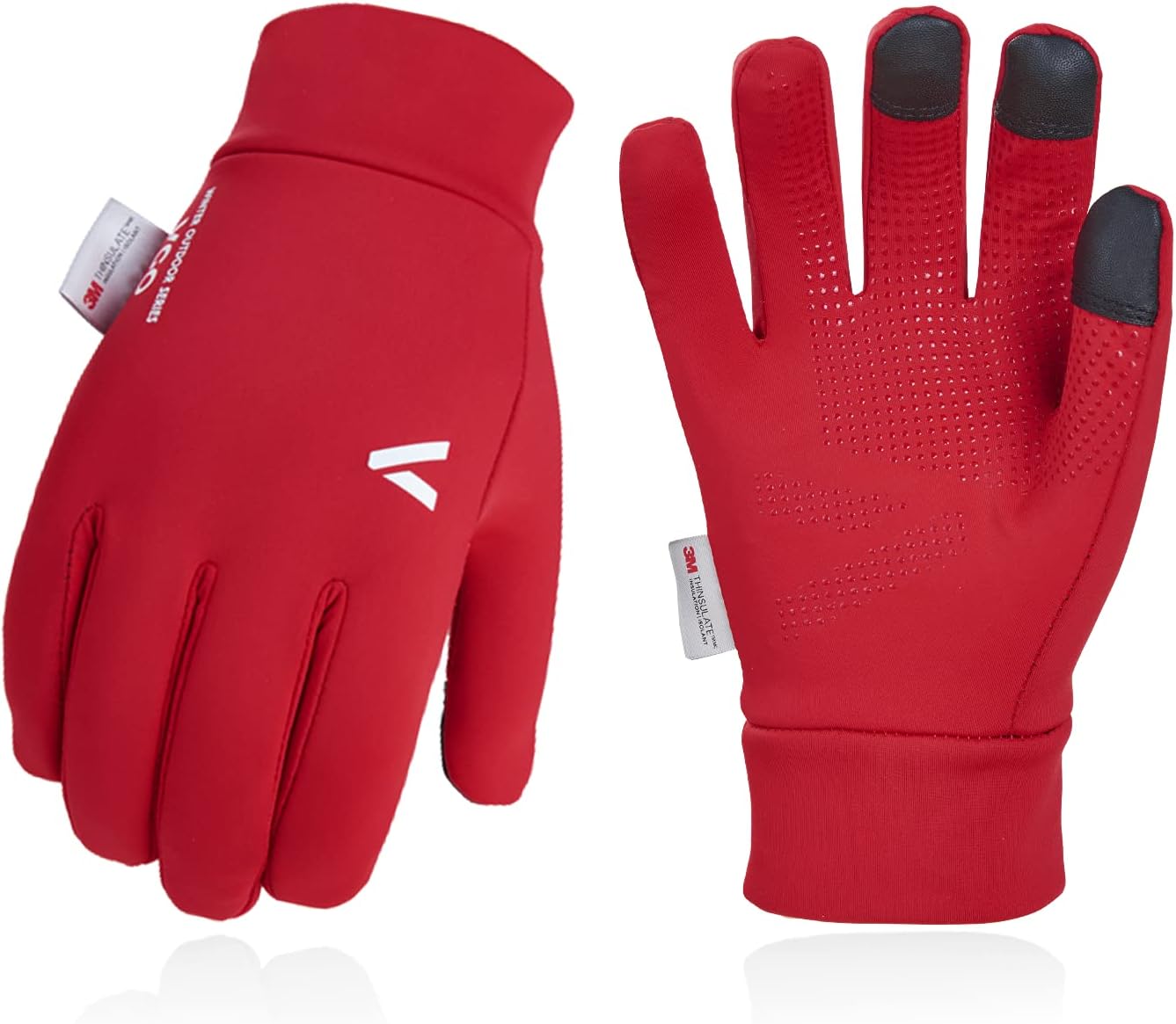 1Pair -5℃/23°F or above Winter Outdoor Gloves,Hiking Gloves,Cycling Gloves,Moto Gloves,Hunting Gloves(Ft3114Fl)