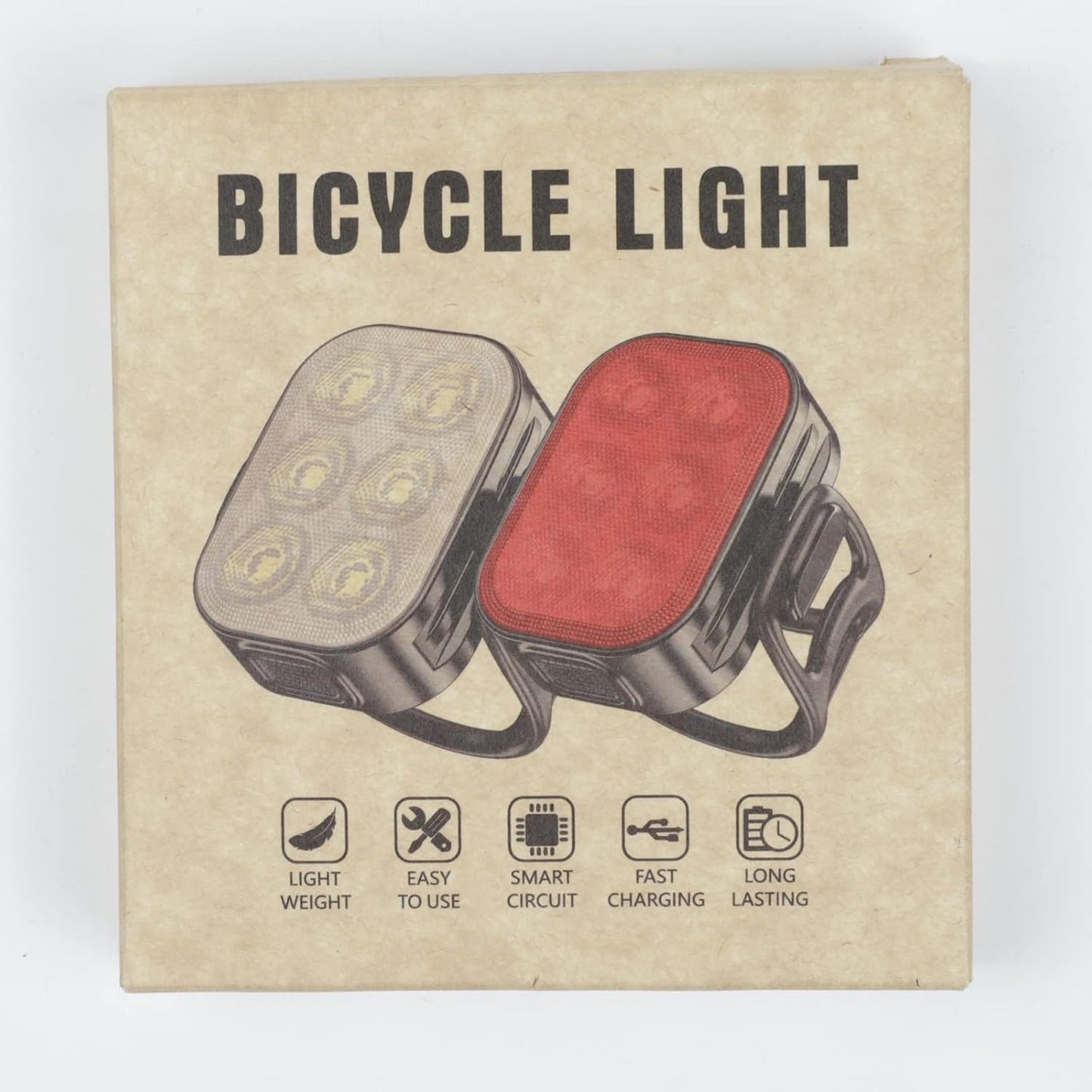 Bike Lights Ultra Slim, Rechargeable Bicycle Lights Front and Rear, 4+6 Modes Bike Light, Waterproof IP65 Cycle Lights for Road Safety, 1.5 Hrs Fast Charging Bike Light Cycling Headlights Set
